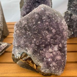 Amethyst clusters
